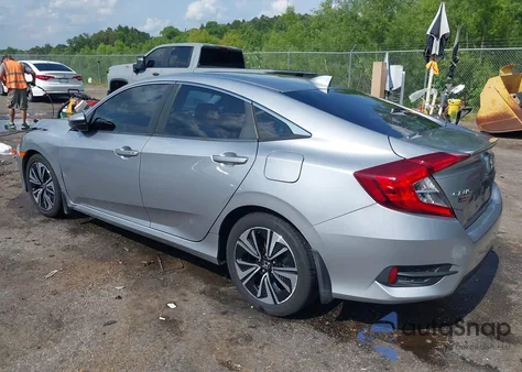 2017 Honda Civic Ex-T from USA, damaged, VIN 19XFC1F36HE013198